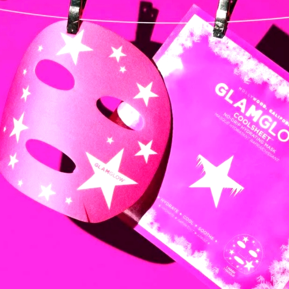 Coolsheet No-Drip Hydrating Sheet Mask GLAMGLOW